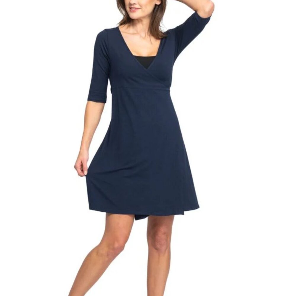 Movement wrap dress